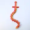 28cm red gold sword whip