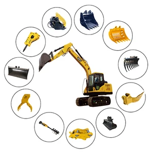 Big Excavadora Doosan Excavador Excavator Machine Good Condition Customized Crawler Excavators Machine