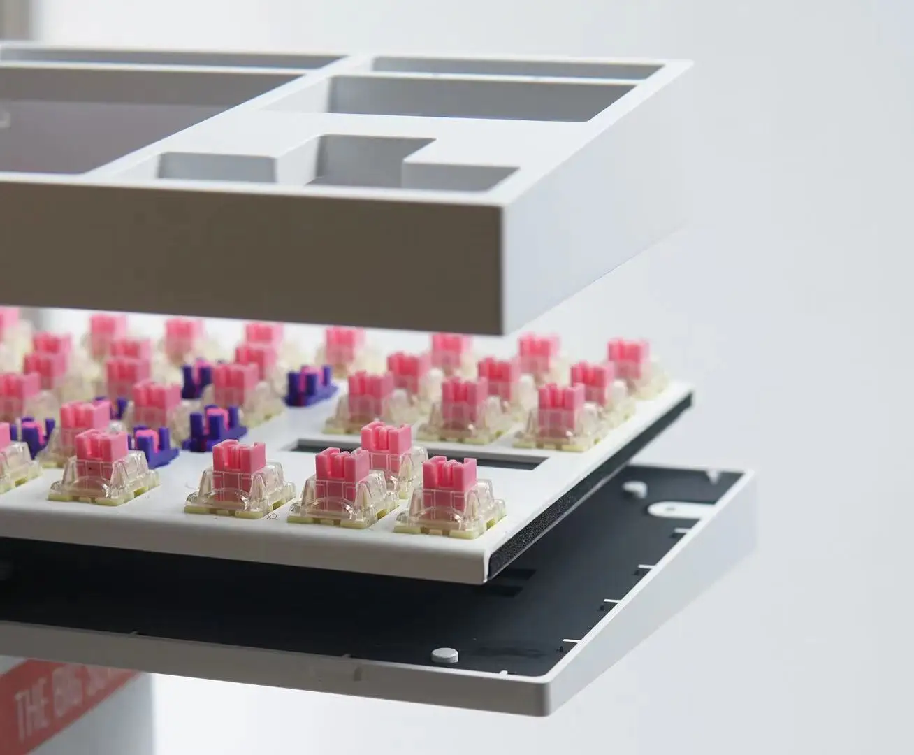 High Demand Mechanical Keyboard Case Acrylic Tofu60 Keyboard Case 75