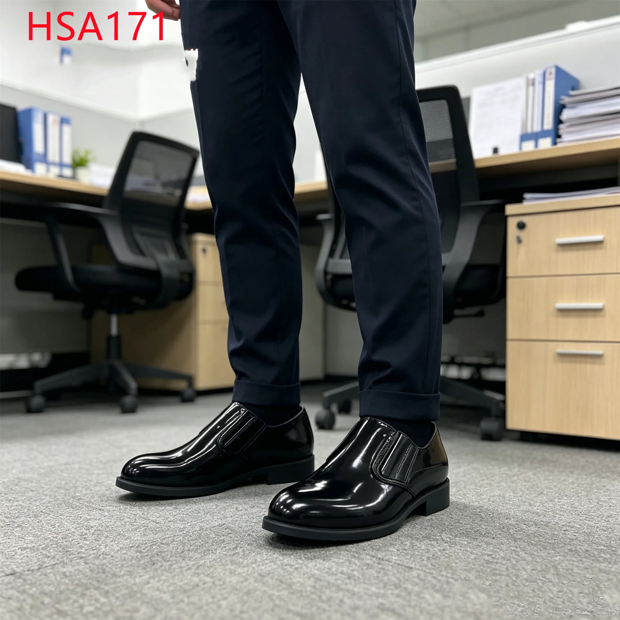 LXG,client Reception Pull on Style Business Work Shoes Chile Market Popular Shining/matte Crease-Free Male Dress Shoes HSA171