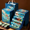 Caja de Regalo Premium de Surtido de Té Chino Tradicional Personalizado