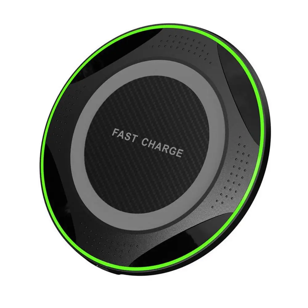 ultrathin 10w qi wireless charger fast charging pad for samsung