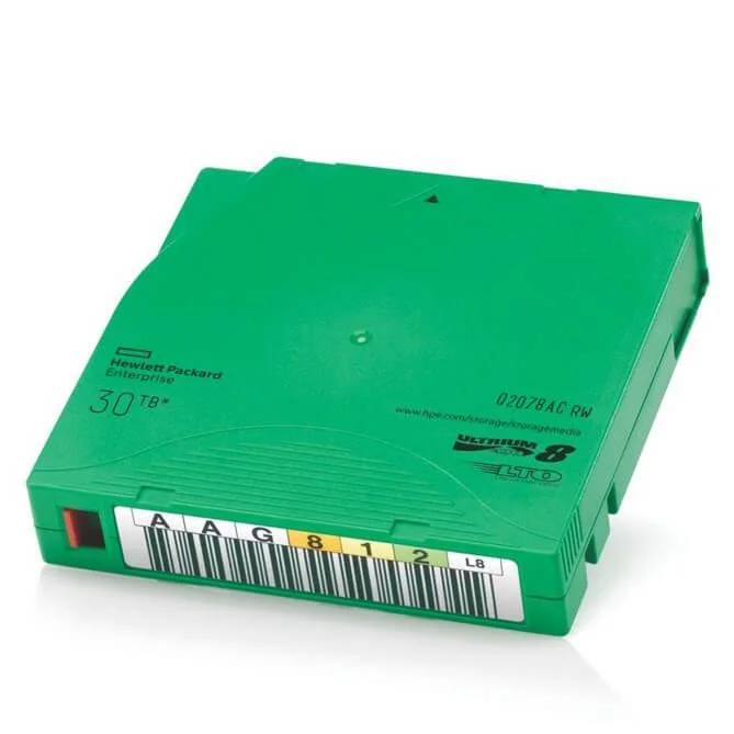 HPE LTO Ultrium Cartridges - 30TB RW Custom Labeled Pack