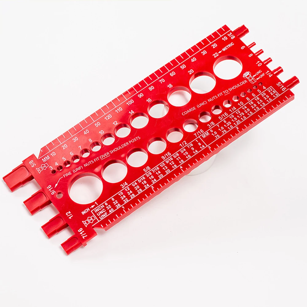 Screw Bolt Nut Thread Measure Gauge Size Checker Buy Nut And Bolt