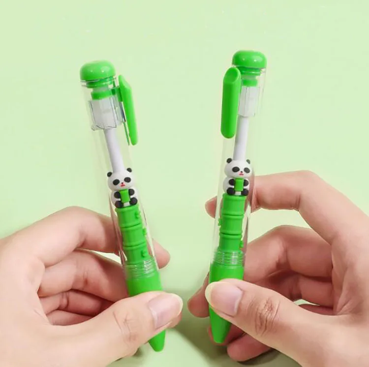NP-068 новый дизайн прозрачная ручка из бисера креативная Сделай Сам силиконовая Милая Подходит для детей