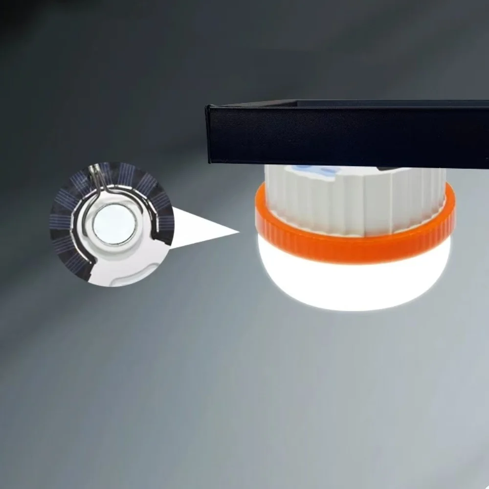 LED Solar Retractable Outdoor Camping Tent Lamp