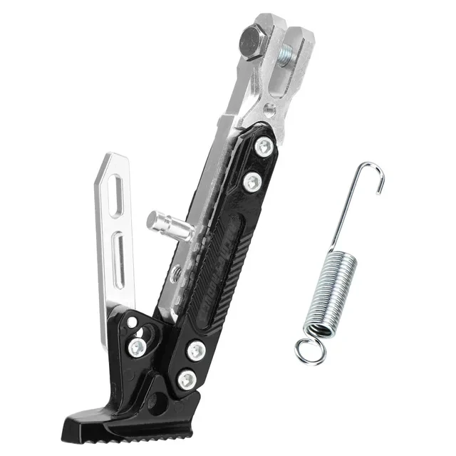 Motorcycle CNC Foot Side Stand for Electric Motorbike Motorcycle Accessories Kick Stand Parking Bracket Adjustable Kickstand