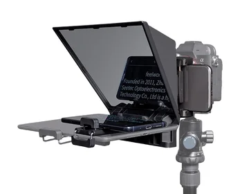 FEELWORLD TP2A Portable 8-inch Teleprompter Supports up to 8" Smartphone/Tablet Prompting