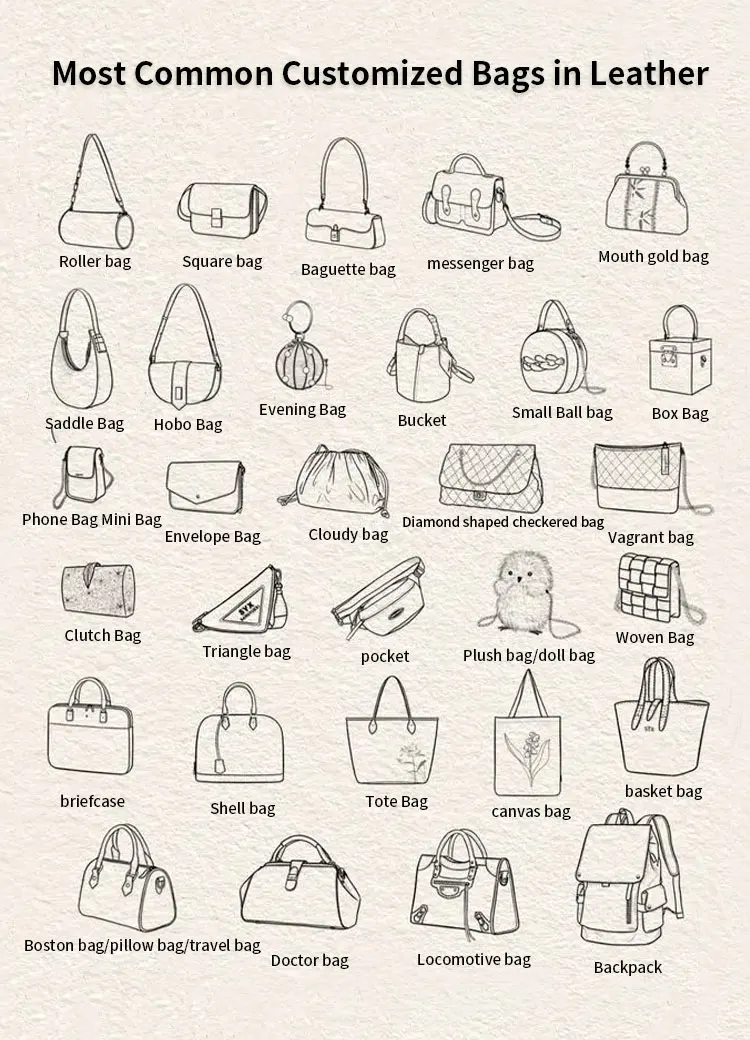Names For Bags Leather Bag Names