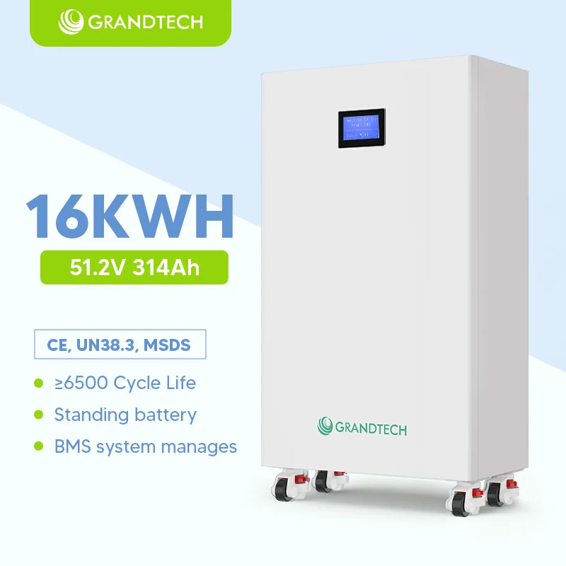 EU STOCK Wall Mounted 48V 51.2V 400AH 20kWH 16kwh 314ah Active Balance Lifepo4 Lithium Ion Phosphate Solar Storage Battery
