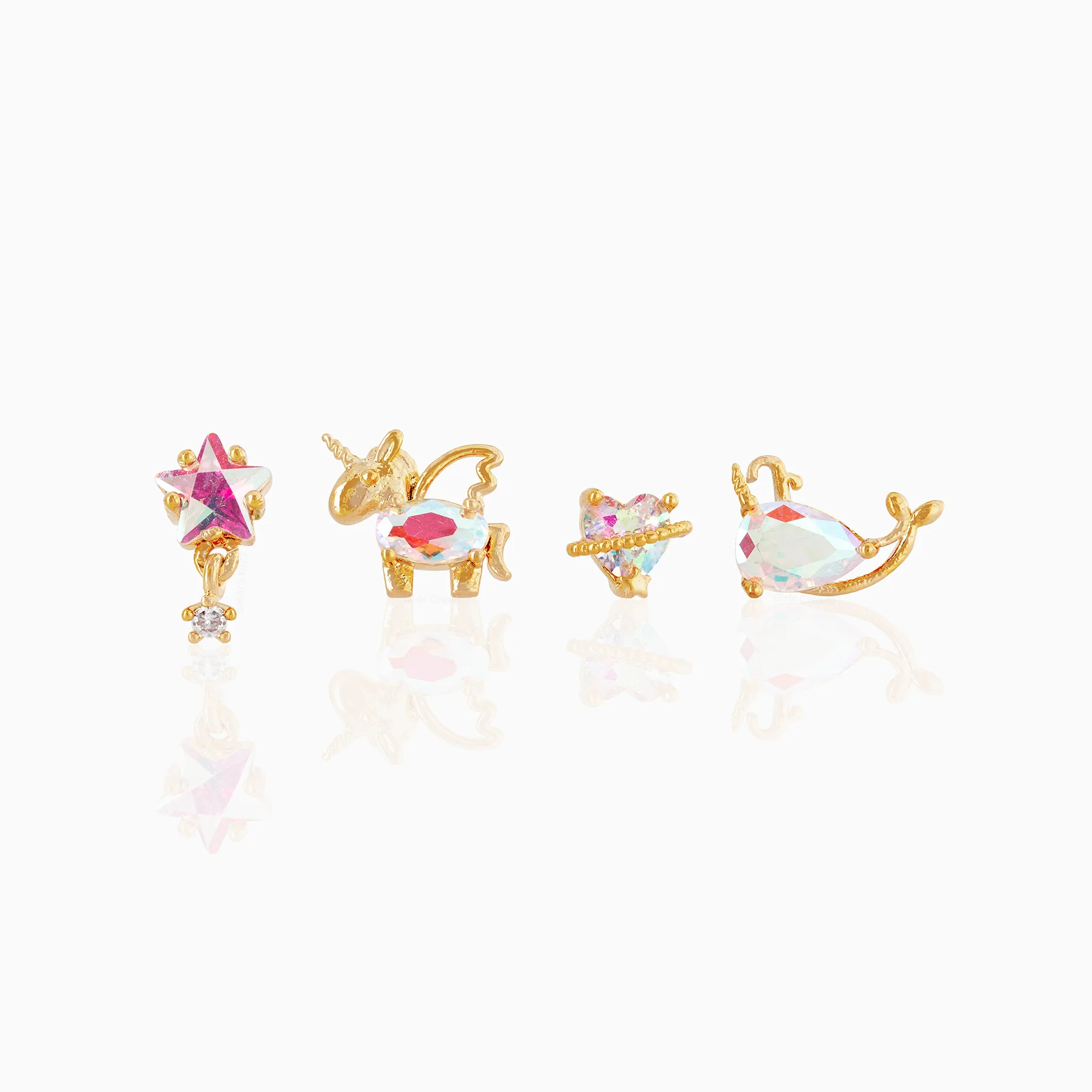 Buy Trendy Sachet Diamond Studs Earring Online from Vaibhav Jewellers