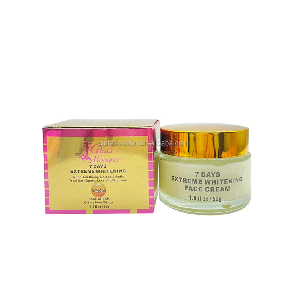 Gluta Booster Even Discoloration Clearing Keep Beauty Making Skin Softer  And Elastic Face Cream for African Skin