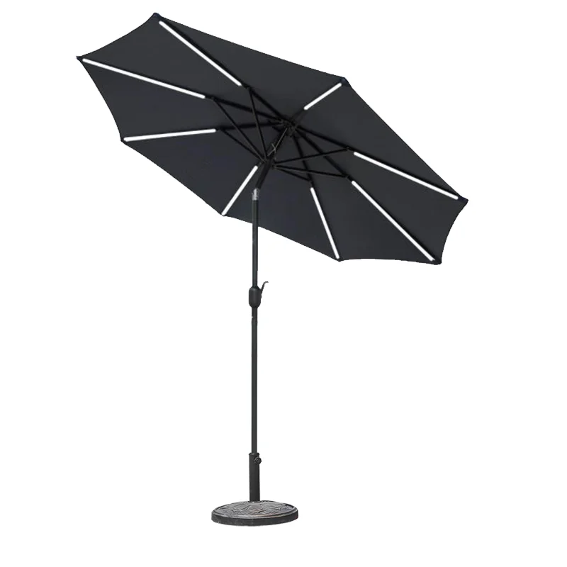 ombrelone Milan umbrella LED patio parasol outdoor umbrella garden with solar LED