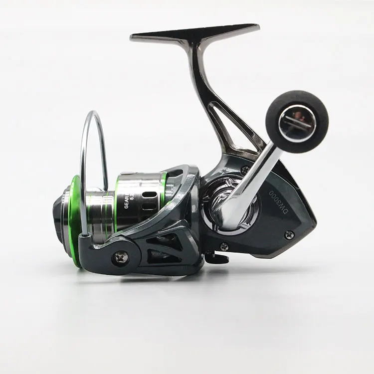 Double Brake Carp Fishing Wheel Spool Surf Spinning Reel 5.5:1 5+