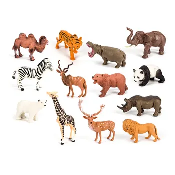 EPT toys Realistic animals world wild animals models toys 13pcs