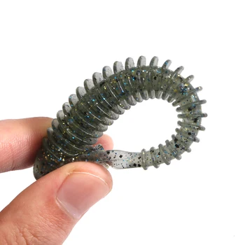 CHEERY 12cm 8.5g Cheery 3D Eyes Paddle Tail Swim Baits Artificial Soft Bait Fishing Lure for Marlin Perch for River – Soft Lure – view 3