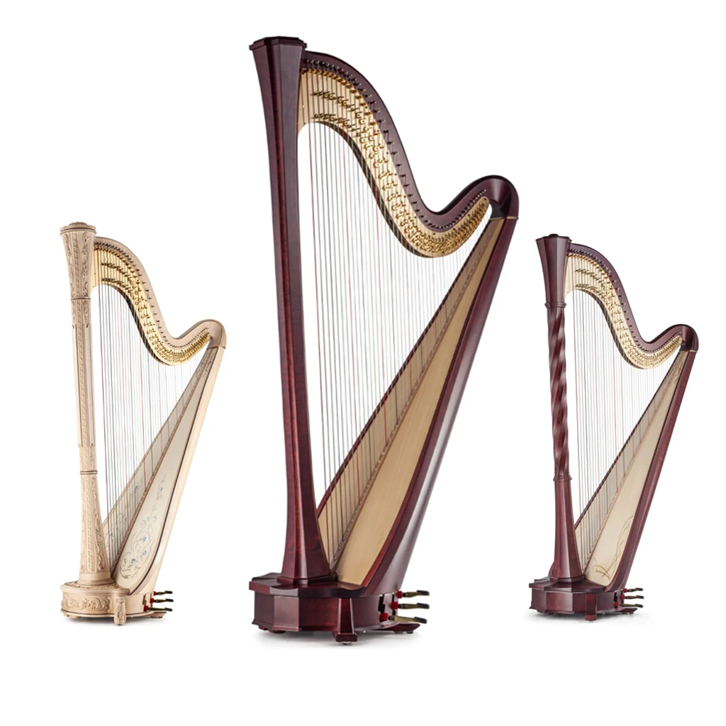 Classical Professional Pedal Harp - 47 Strings Excellence
