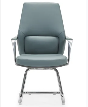 Green  Color Office Furniture Luxury office Visitor  chair  leather ergonomic executive office chair  Modern