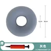 Inflatable round gray