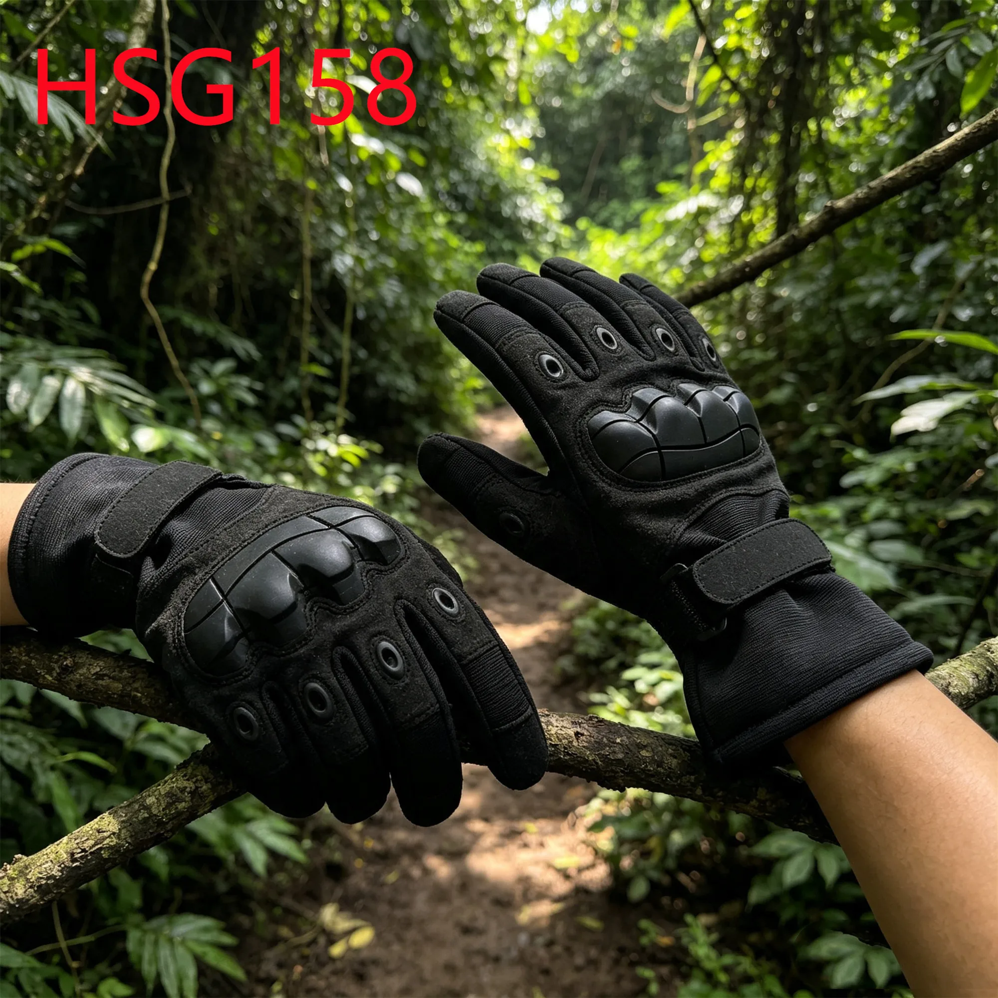 HY,Survival Training Hard Shell Knuckle Hua Singh Combat Gloves Camping Trip Black/coyote/green Color Tactical Gear GlovesHSG158