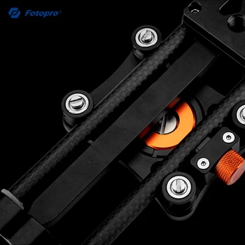 FOTOPRO Track Camera Slider Thickened Video Filmming Slide Rail Track Easy Carry Storage Carbon Fiber Camera Slider product image