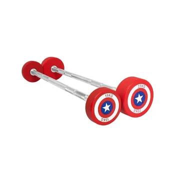 YunFa Universal Gym Strength Weightlifting Training Fitness Training Barbells Captain American