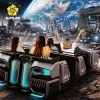 Black 8seats VR track motion cinema