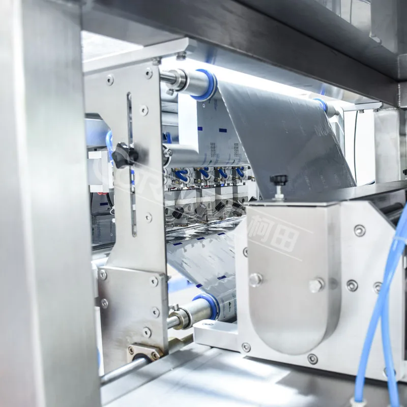 Высокоскоростная Многополосная машина для упаковки сахара 3g 5g 7g/автоматическая упаковочная машина для наполнения порошка кофе