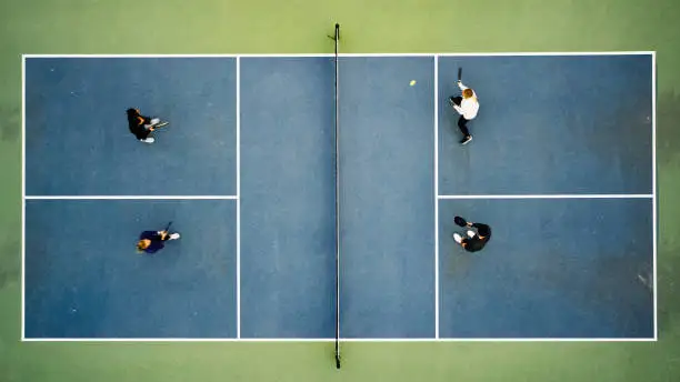 Portable Pickleball Roll Easy to Install New Material Pickleball Court Flooring Roll Mat Pickleball Roll Flooring