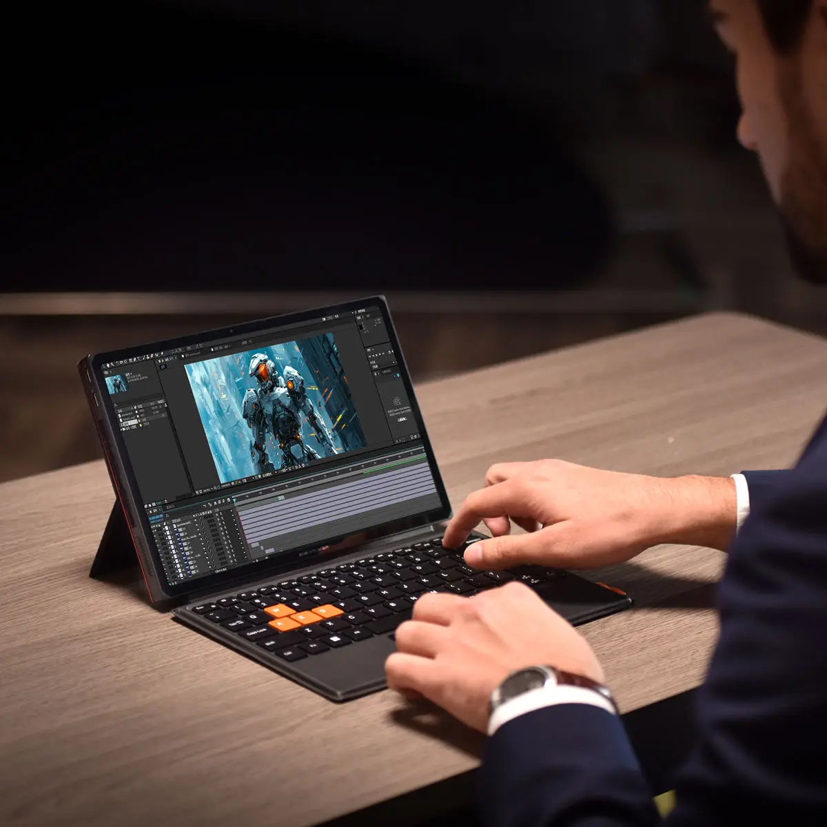 2024 Onexplayer X1 Ultra 7 155H 3 in 1 Portable PC - 10.95