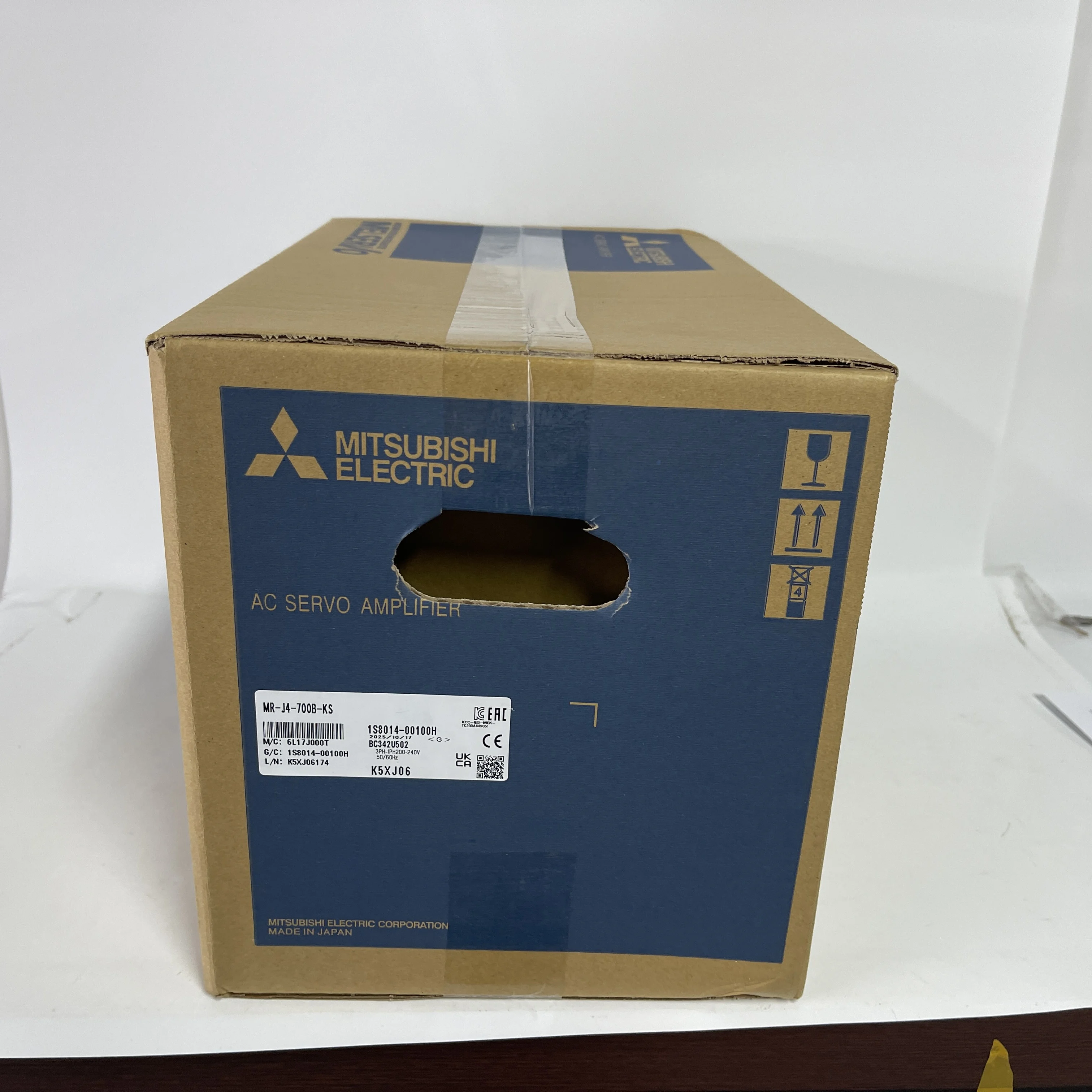 Mitsubishi AC Servo Amplifier MR-J4-700B-KS Mitsubishi AC Servo Amplifier MR-J4-700B-KS