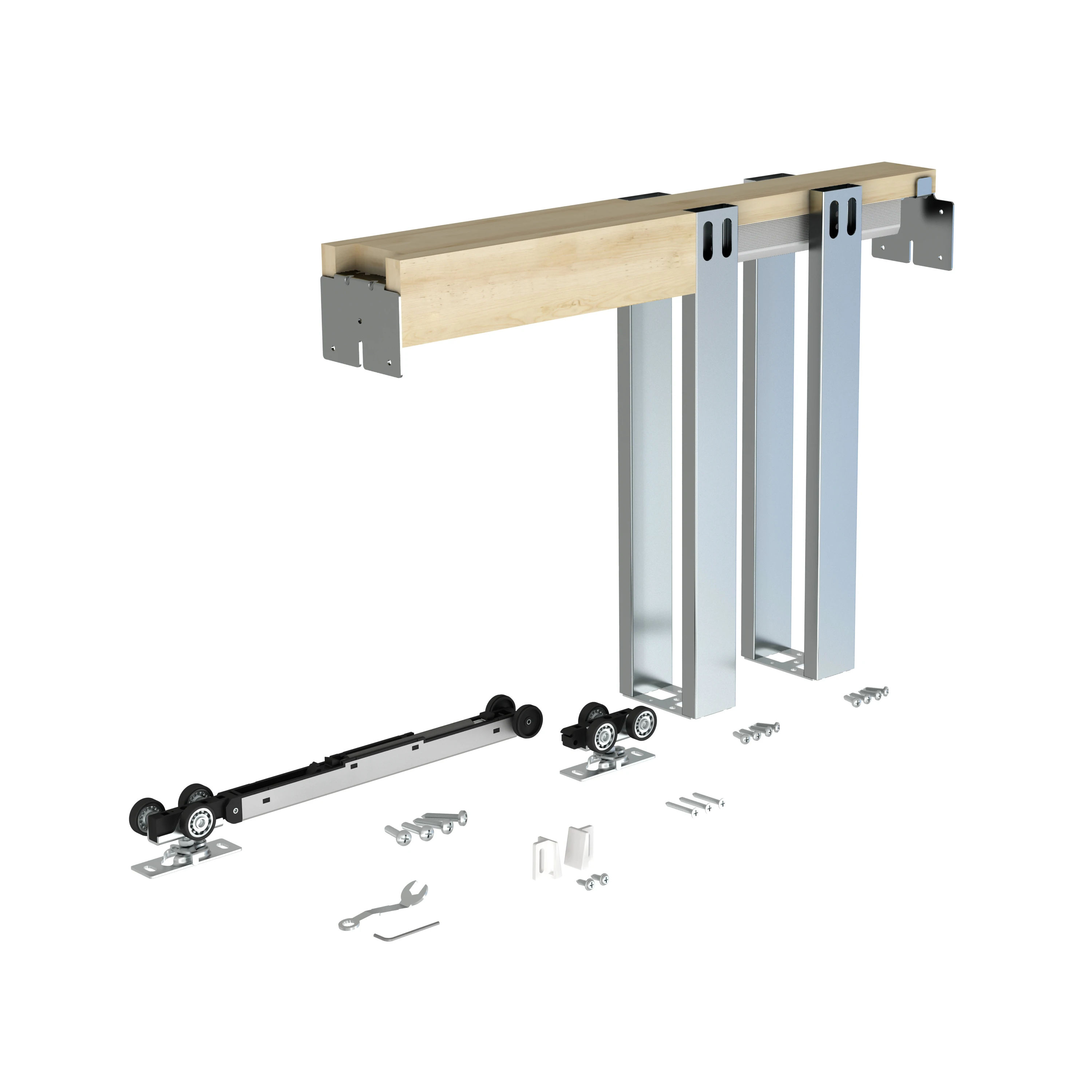 Pocket Door Frame / Pocket Door Tracks And Hardware - Buy Pocket Door ...