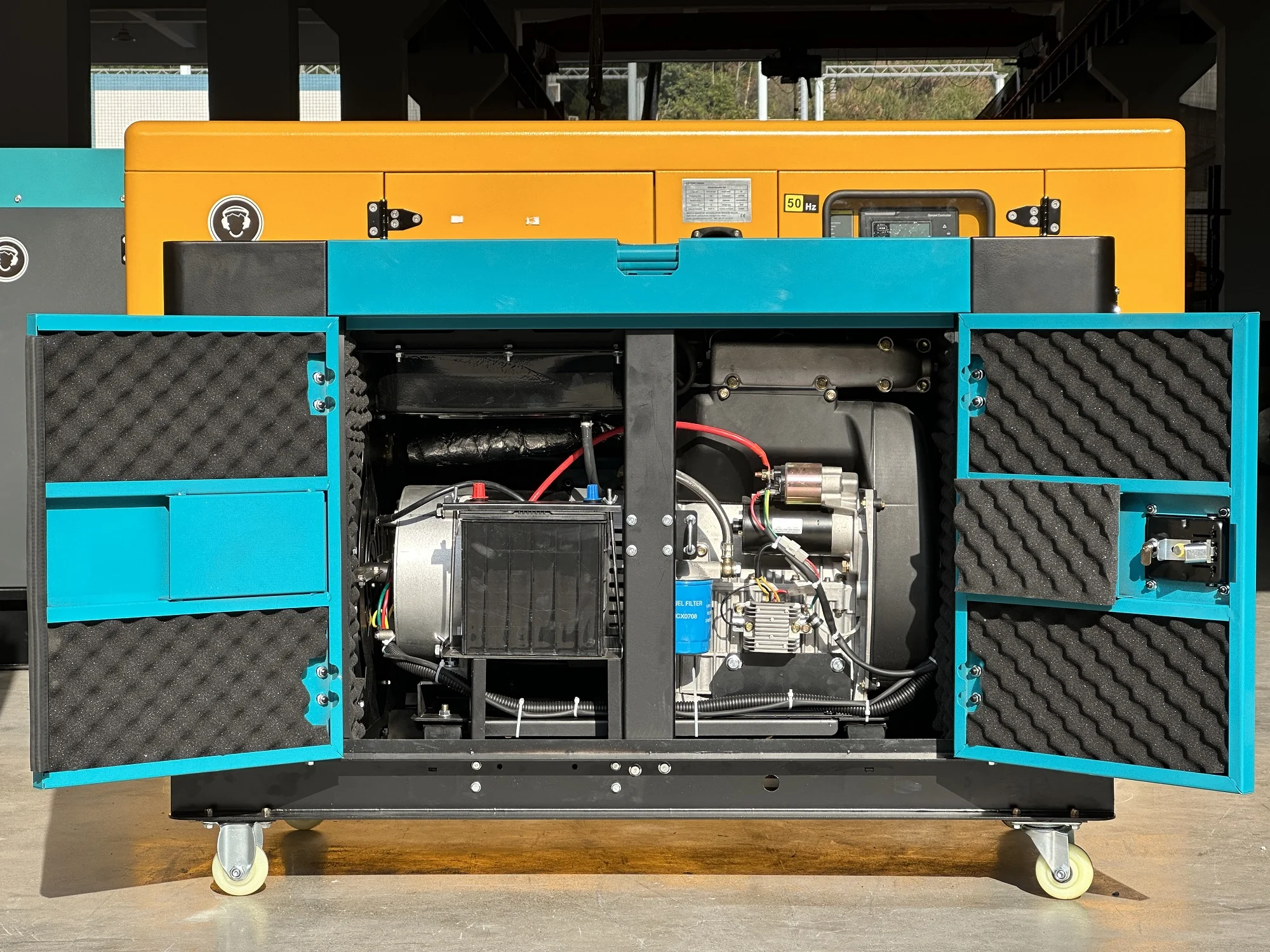 LETON POWER Home Use Back up Silent diesel Generator 12kw 15kva diesel Generator 15kva Electric Power Generador With ATS