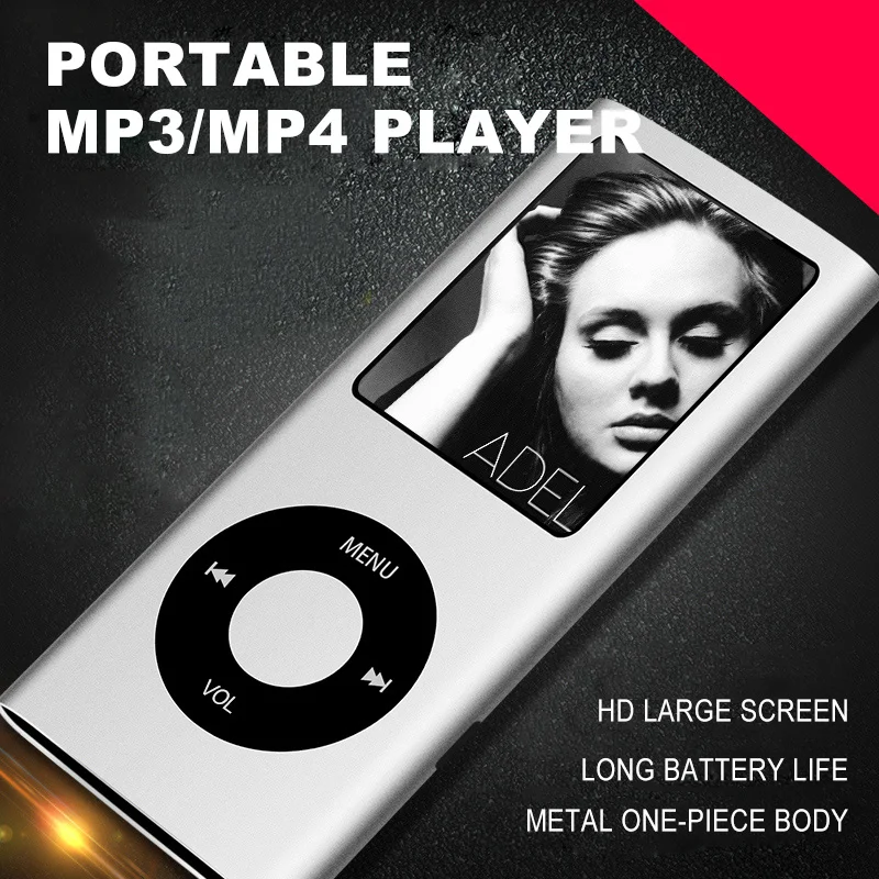 Lettore MP4 Schermo LCD da 1,8 Pollici Mini Lettore Musicale Senza Perdita di Dati MP4 per l'apprendimento Sportivo (BLUE