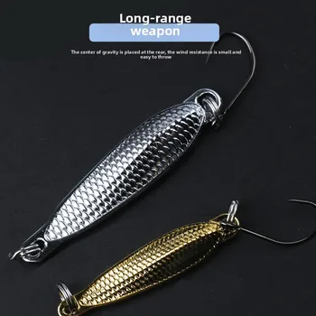 Zinc Alloy Artificial Hard Bait Lure Minnow for Perch Green Striped White Cocked Mouth Bionic Fake Bait – Minnow – view 3