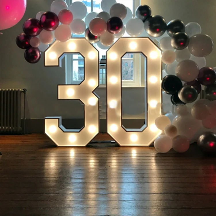 Light Marquee Sign LED Table Giant 4 Feet Marquee Letters Love in Nyc Wedding Numbers 3ft  4ft Marquee  Letters