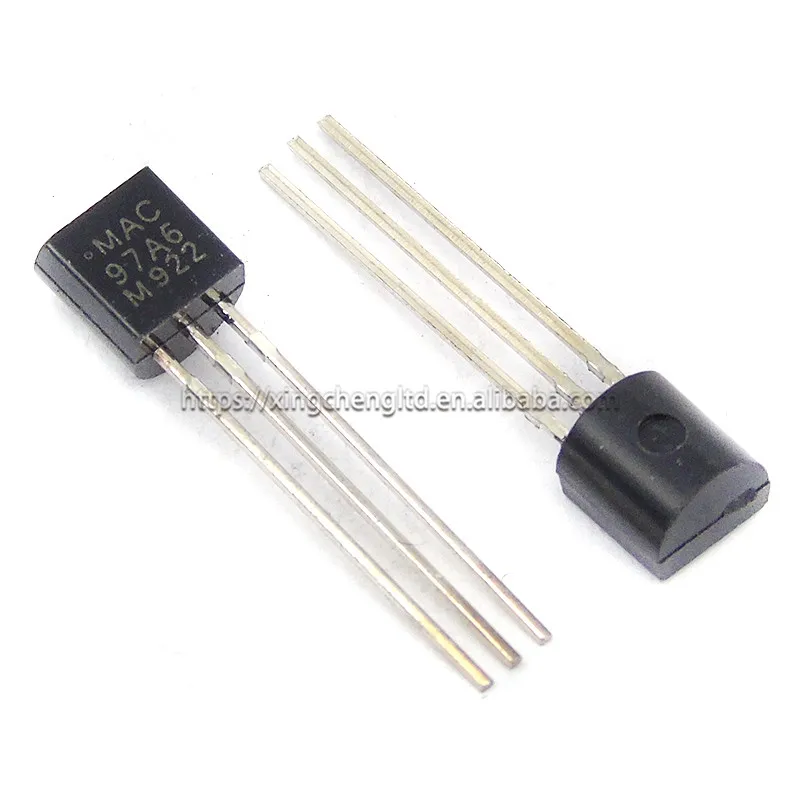 MAC97A6 97A6 TO-92 Single and double directional thyristor 0.6A 400V