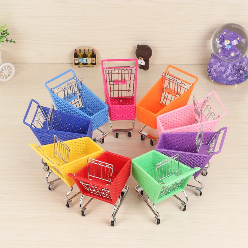 Chariot caddi rang fourniturs d suprmarché miniatur pour burau blu au millur prix