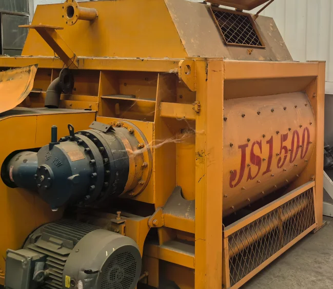 JS1500 Self-Loading 500 Liter Volumetric Mixer Drum Various Sizes Motor Pump Core for Concrete Cement Mud Mixing Cart Away China