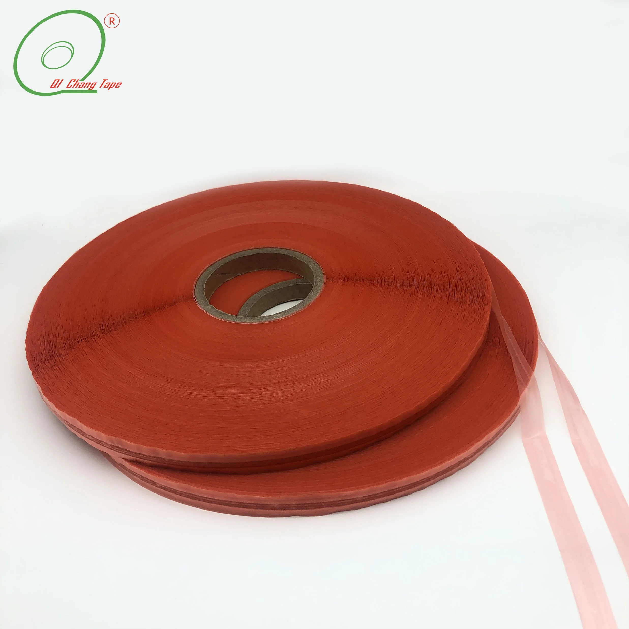 OEM Resealable PE Bag Sealing Tape 3/6 Inches Pressure Sensitive Acrylic Adhesive Double Water Activated Antistatic Printing