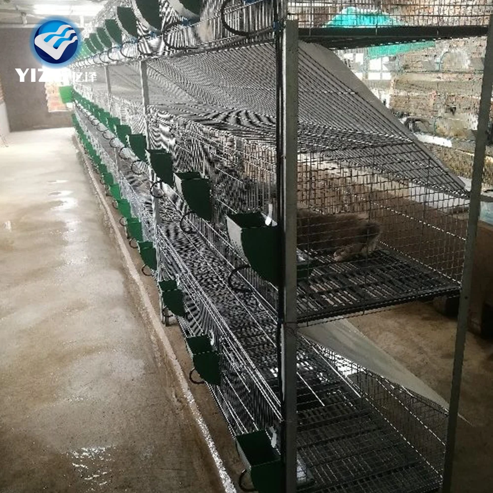 YIZE Rabbit Cages Durable Galvanized Wire Breeding Cages