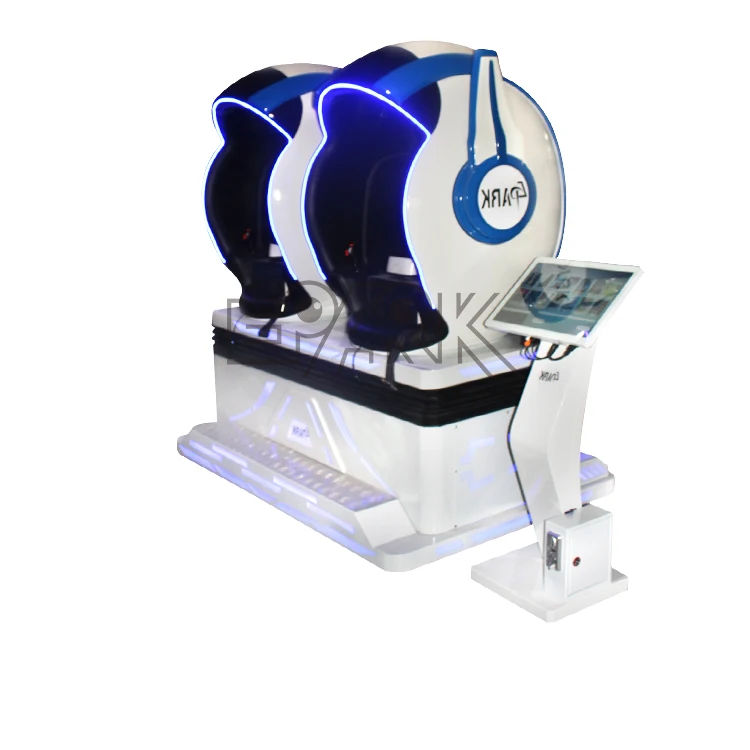 9D VR Chair 2 Seat Auto Arcade Gaming Robot Vibration Simulator Ride