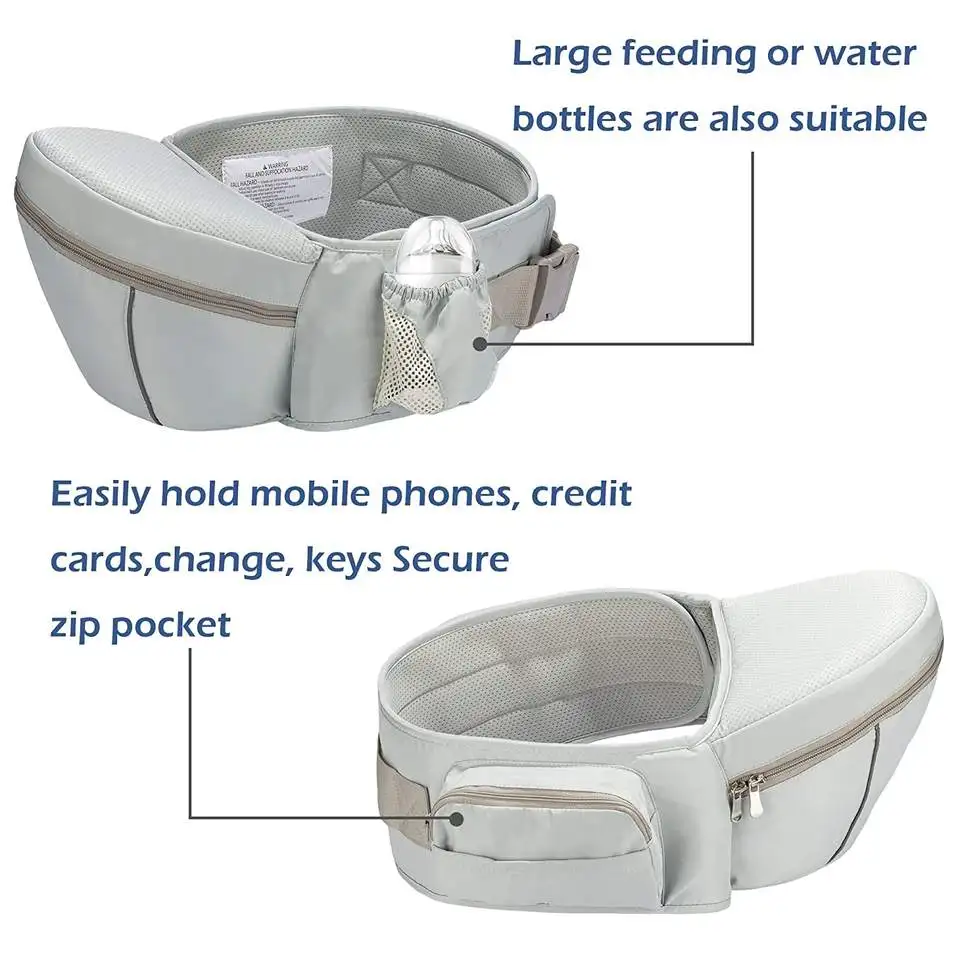 Hot Selling Customized Adjustable Ergonomic Baby Sling Hold Waist