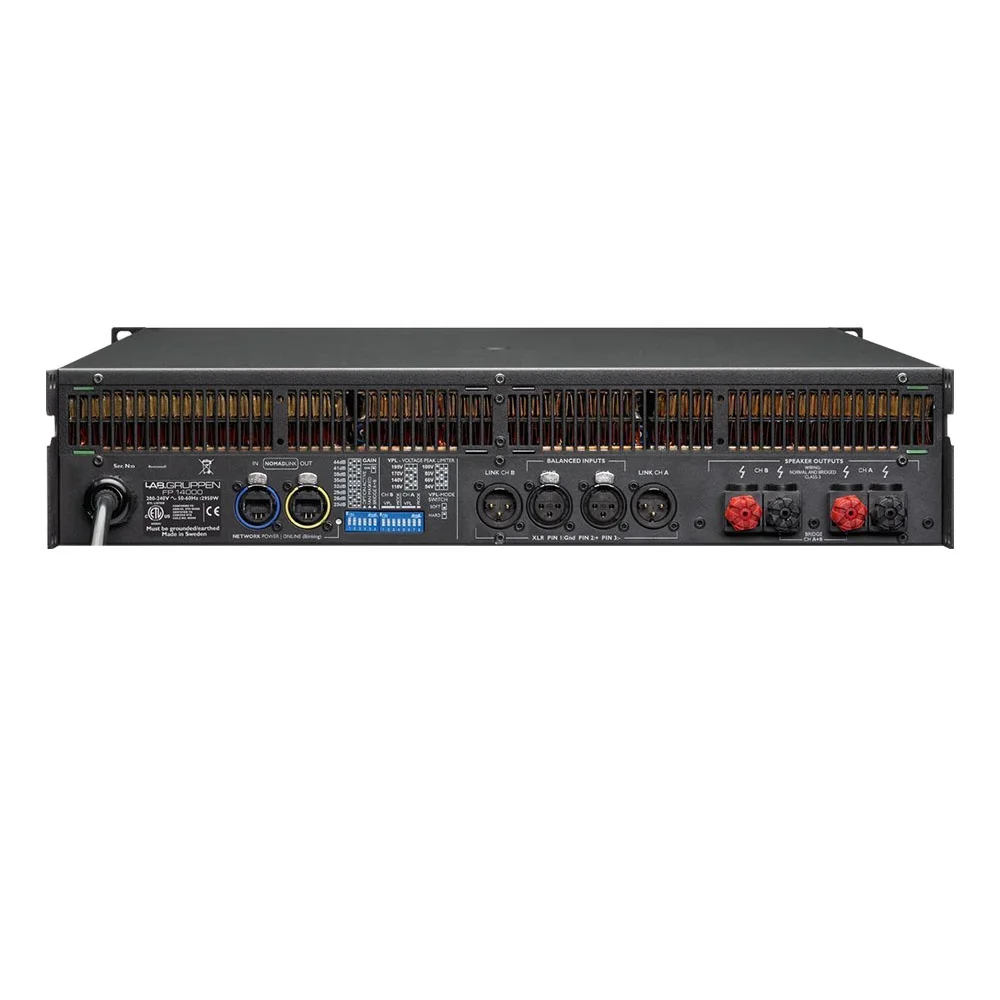 2-Channel 14000W Power Amplifiers Lab.gruppen FP14000 Pa System Line Array Speakers Power Amplifier Professional Class TD