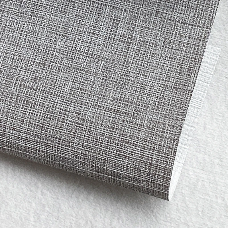 Eco Friendly PVC Wall Paper Cloth Fabric Backed Vinyl Wallpaper Rolls for Home Hotel Interior Wall Decoration