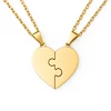 Collana con cuore in oro-2