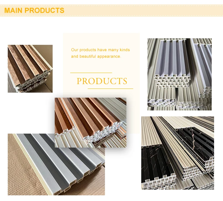 Wall Panel Cladding Plastic Laminated Panel Pvc Bamboo Fiber Interior ...