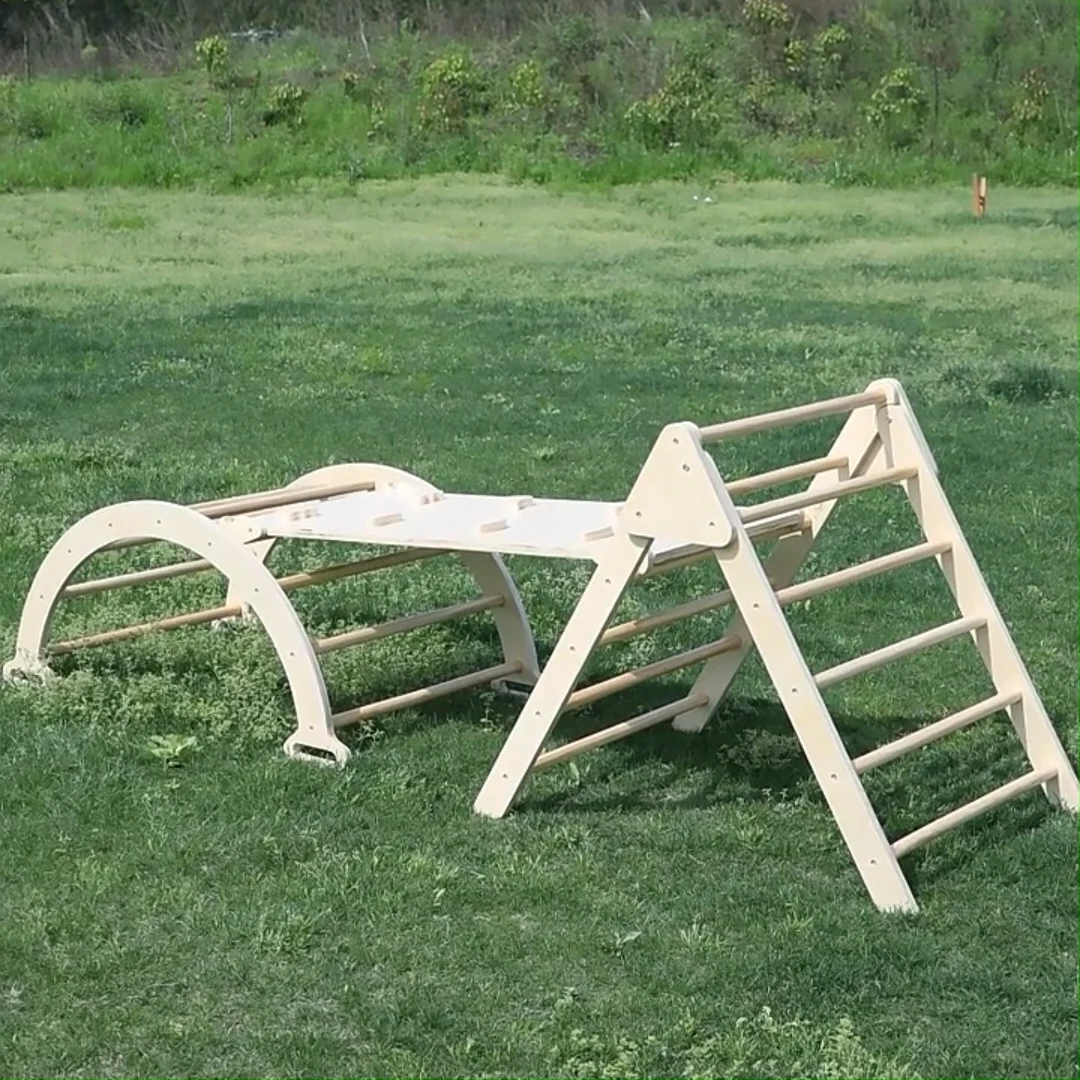 Climbing Set Sensory Training Equipment Home Children's Indooraword Frame Folding Slide Triangle