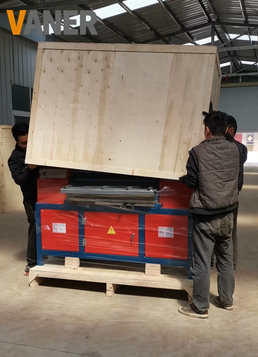 V-1200P Fully Automatic Scrap Air Conditioner Radiator Recycling Line Copper Aluminum Separator Plant Radiator