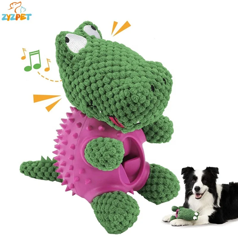 indestructible plush dog toys for aggressive chewers